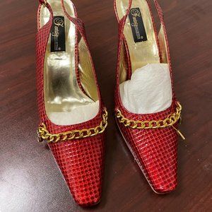 Red Fantasy Collection Shoes - NWT